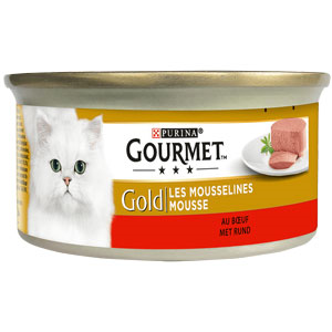 Gourmet Gold Mousselines Boeuf 85g
