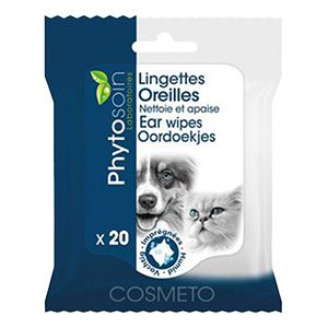 Lingettes oreilles Chien /Chat x 20