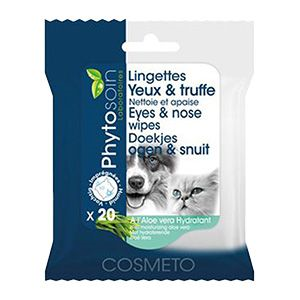 Lingettes yeux et truffes Chien&chat