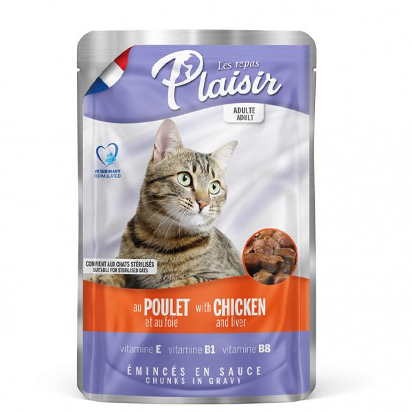 POCHON PLAISIR POULET/FOIE 100 GR copy