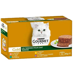 Gourmet Gold Terrines Lot 4x85g