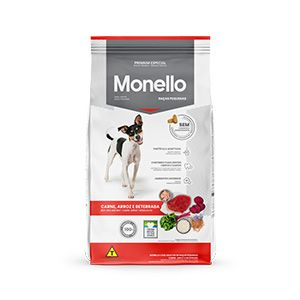 Monello Small Adult Dogs Beef, Rice and Beet 1Kg