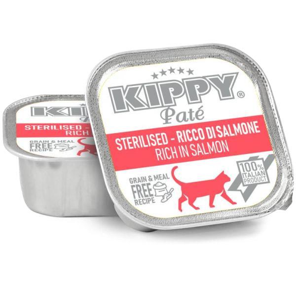BARQUETTE KIPPY CHAT STERILISE SAUMON 90 G