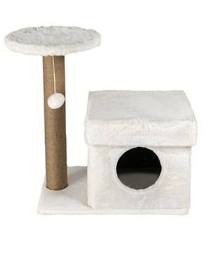 Arbre a chat 80x39x72 White Long hair
