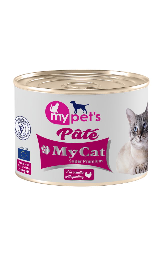My cat Pâté Super premium à la volaille
