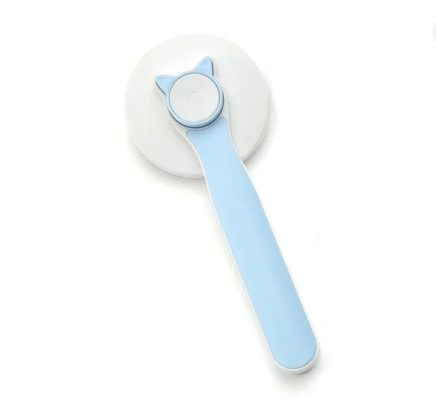 Brosse chat et chien bleu