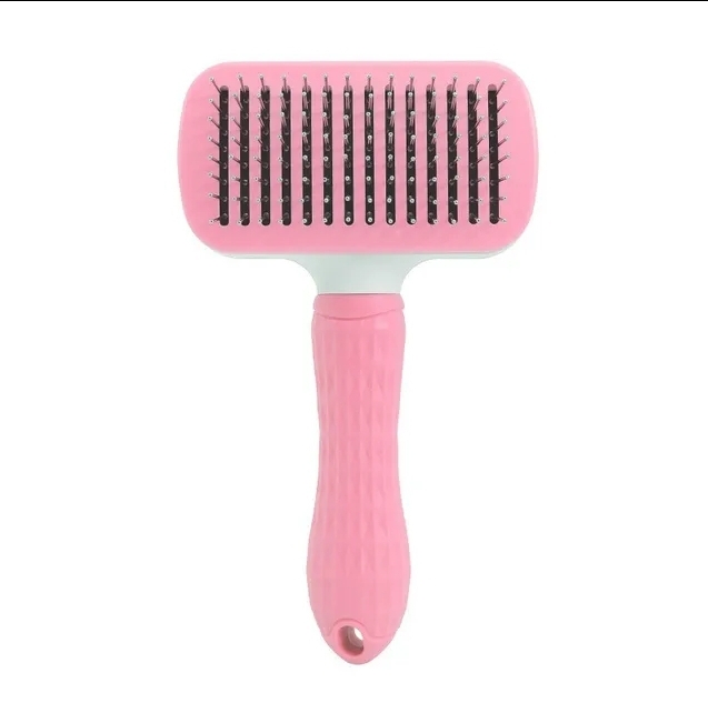 Brosse chien rose