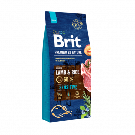 Brit Premium by Nature Sensitive à l'Agneau 15 kg