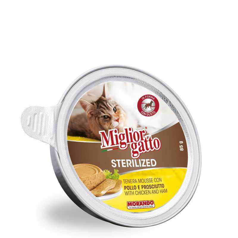 Miglior gatto Stérilisé tendre mousse au poulet 85 gr