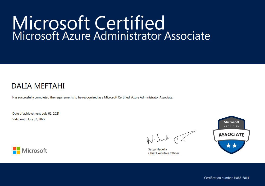 Formation Microsoft Certified Administrator ( AZ - 104 ) de 5 jours