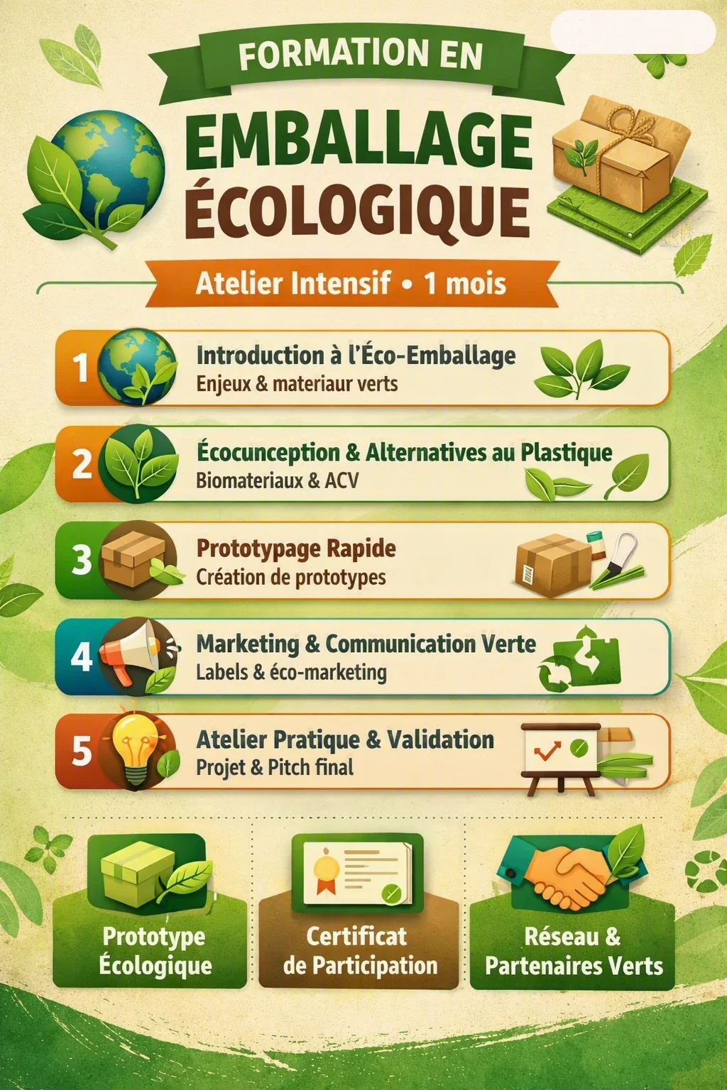 formation en emballage écologique